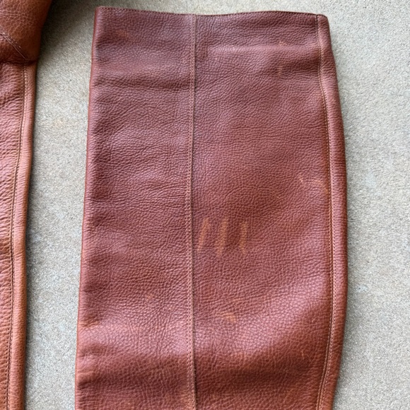 Lucky Brand Azoola Leather Knee High Boots Women’s Size 7.5 - Picture 3 of 13